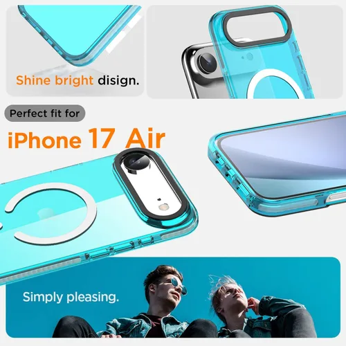 Miniatura 358 de AICase Funda protectora para iPhone 16 compatible con iPhone 16, delgada, ligera, transparente [no amarillenta] Diseño vibrante