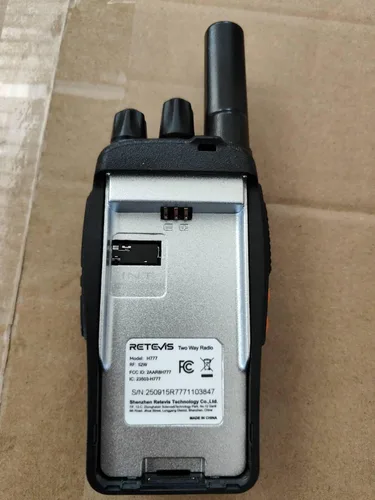 Miniatura 8 de Retevis H-777 Walkie Talkies recargables, mini radios de 2 vías de largo alcance, pequeño Walky Talky, radios bidireccionales FRS portátiles