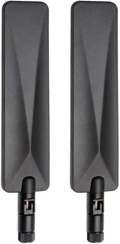 Miniatura 7 de Bingfu Antena celular 4G LTE RP-SMA macho 9dBi paquete de 10 unidades para cámara de juego de senderos, enrutador inalámbrico, compatible