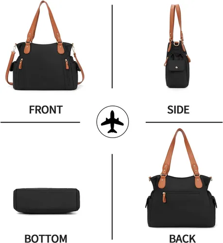 Miniatura 6 de Bolsas de mano para mujer, bolsas hobo para mujer, bolso de mano, enfermera, mini bolsa de mano con bolsillos, bolso pequeño de hombro, bolso