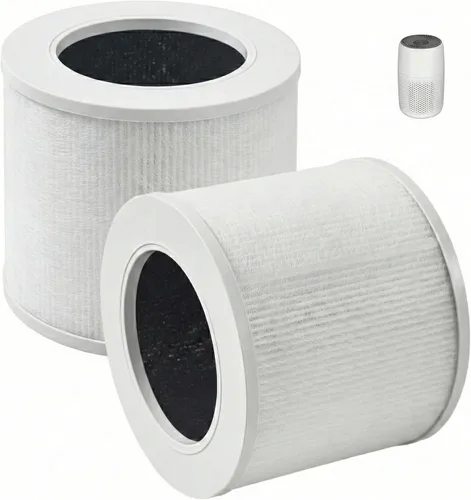 Filtro de repuesto para purificador de aire compatible con Levoit Core Mini filtro purificador de aire 3 en 1 H13 True HEPA, filtro de carbón
