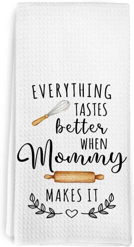 Miniatura 18 de Gigi - Toallas de cocina para el día de la madre, regalos de cumpleaños, para mujeres, abuelas de nietos, nietos, todo sabe mejor cuando Gigi lo