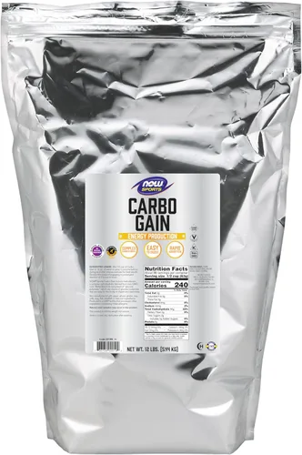 Now Foods, Carbo Gain 100 % Complejo carbohidratos., 733739020192, 1, 1