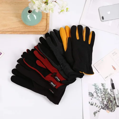 Miniatura 7 de SKYDEER Winter Gloves with Soft Deerskin Suede Leather & Thermal Polar Fleece & Warm 3M Thinsulate Insulation (SD8661T)