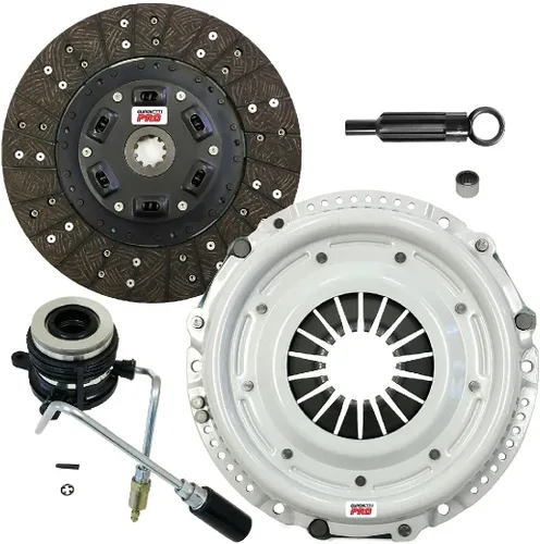 PRO Performance Stage 2 Kit de embrague con cilindro esclavo compatible con Jeep Cherokee Comanche Wagoneer Wrangler 4.0L 4.2L 1989-1992
