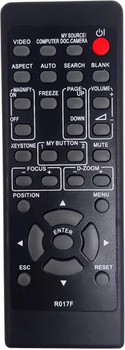 R017/ R016 Control remoto para proyector Hitachi CP-A220N/NM, CP-A300N/NM, CP-AW250N/NM, iPJ-AW250NM, CP-RX79, CP-RX82, CP-RX93, CP-RX94,