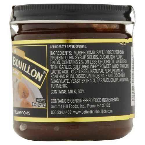 Miniatura 7 de Better Than Bouillon - Base Premium de Champiñones, Hecha de Champiñones Condimentados y Concentrados, Hace 9.5 Quarts de Caldo, 38 Porciones, 8