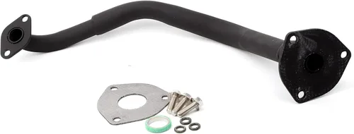 Minho Soporte de silenciador de escape para motocicleta, compatible con ciclomotores y scooters chinos GY6 Jonway de 125 cc y 150 cc 150 tubos