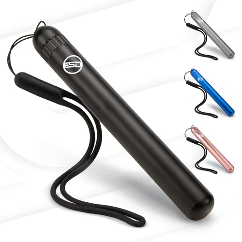 Miniatura 6 de Tubo Conetainer de Conos Pre-Enrollados ESD - Negro - Se Adapta a Conos King Size y 1-1/4 - Contenedor de Cigarrillos de Tamaño Bolsillo