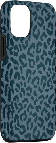 Miniatura 3 de iPhone 12/12 Pro Leopard Pacific Blue Phone-12 Pro & Pro Max Cheetah Skin Case