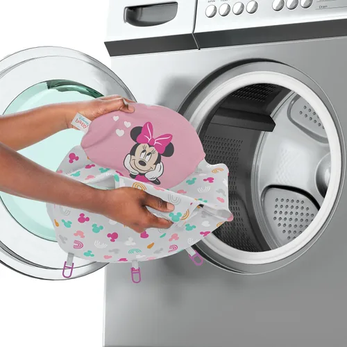 Miniatura 5 de Bright Starts Disney Baby Minnie Mouse Forever Besties - Andador de actividades 2 en 1 para bebé, marco fácil de plegar y estación de juguetes