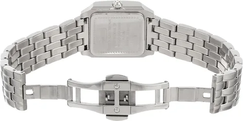Miniatura 5 de Charles-Hubert, Paris 6898-W Premium Collection Reloj analógico de cuarzo japonés plateado para mujer, Movimiento de cuarzo