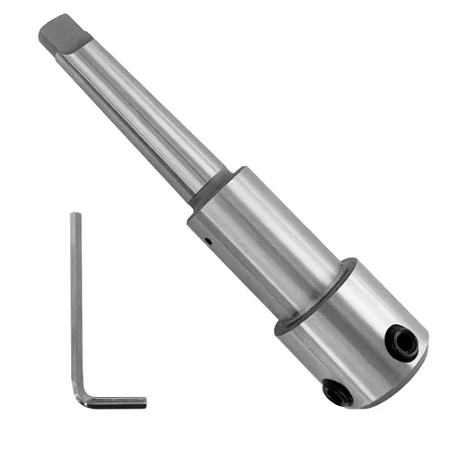 S&F STEAD & FAST Cenador de cortador anular, Morse Taper MT2 a vástago Weldon de 3/4 pulgadas, adaptador de cortador anular utilizado en la prensa