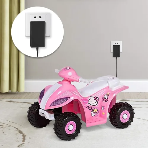 Miniatura 6 de Cargador de batería de 6 voltios para niños, cargador de 6 V para el mejor producto Kid Trax Toddler Quad ATV Hello Kitty SUV eléctrico Ride-On