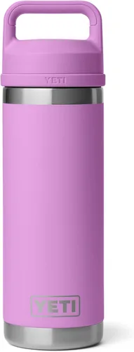 Miniatura 13 de YETI Rambler Botella de 18 oz, aislada al vacío, de acero inoxidable con tapa Chug, negro