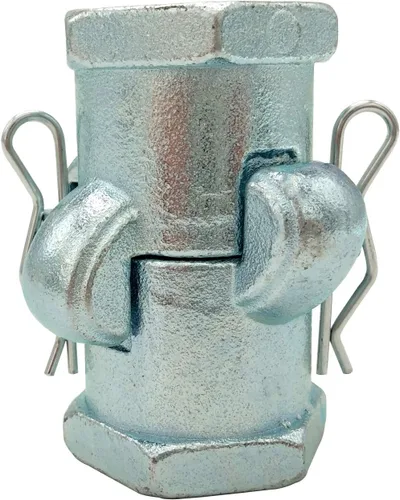 Miniatura 4 de Manguera de aire de hierro NPT, acoplamiento universal, accesorio Chicago (0.75, NPT hembra)