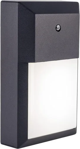 Miniatura 9 de YoonLIT - Farol LED de pared para exteriores, fotocélula del anochecer al amanecer, luz impermeable para porche, garaje, escalera, pasillo, 12 W