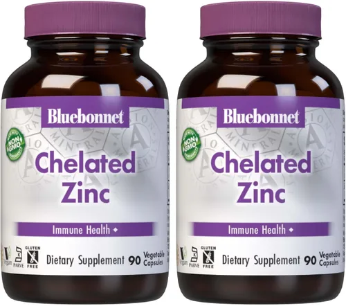 Miniatura 7 de Bluebonnet Nutrition Albion - Zinc quelado, para la salud inmunológica y la función enzimática*, sin soja, sin gluten, sin OMG, certificado Kosher