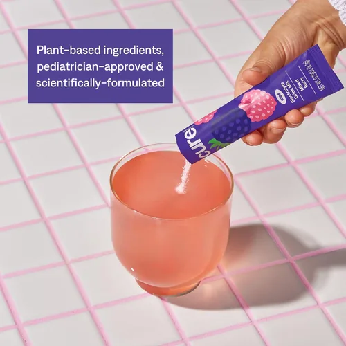 Miniatura 3 de Cure Hydration - Mezcla de bebida de electrolitos para niños Fórmula rehidratante pediátrica a base de plantas Sin azúcar añadida, FSA-HSA, sin