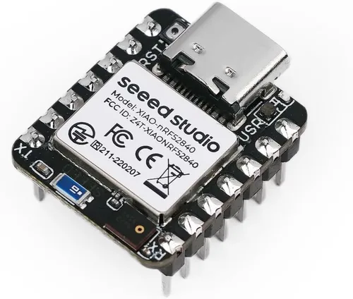 Miniatura 9 de Seeed Studio XIAO nRF52840 Sense - Soporta Arduino/CircuitPython - Bluetooth 5.0 NFC con antena incorporada, MCU con IMU de 6 ejes Funciona