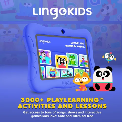 Miniatura 4 de Contixo Paquete de tabletas de aprendizaje Disney Kids de 7 pulgadas, auriculares, lápiz capacitivo y bolsa, libro de cuentos Disney preinstalado