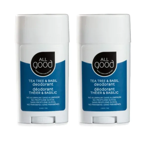Miniatura 11 de All Good - Desodorante en barra sin aluminio, desodorante natural con manteca de karité y aloe vera, fórmula bio-activa, vegano, protección contra