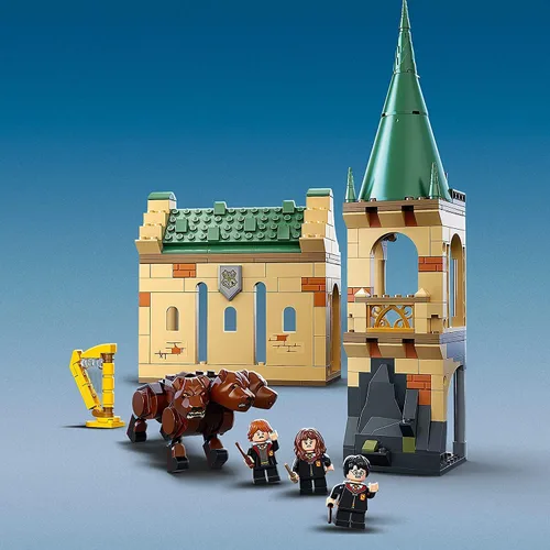 Miniatura 3 de LEGO Harry Potter Hogwarts: Fluffy Encounter 76387 Kit de construcción; juego de Hogwarts para perros de 3 cabezas; juguete genial y coleccionable