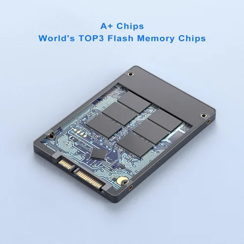 Miniatura 3 de Vansuny - Disco duro SSD interno de estado sólido SATA III de 128 GB 2.5” Unidad interna avanzada de NAND 3D Flash de hasta 450 MB/s para PC