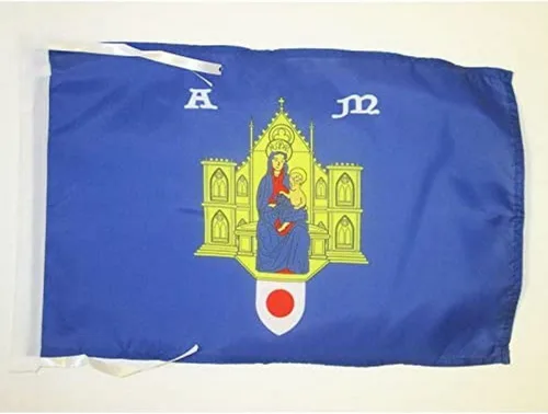 Miniatura 1120 de Bandera de México AZ FLAG, 45.7 x 30.5 cm, con cordones - Pequeñas banderas mexicanas de 30 x 45 cm - Bandera de 45.7 x 30.5 cm