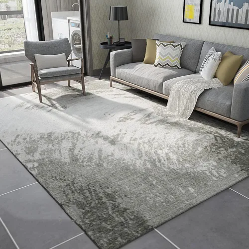 Miniatura 15 de Alfombra abstracta moderna para sala de estar, lavable a máquina, para dormitorio, 2.6 x 3.9 pies