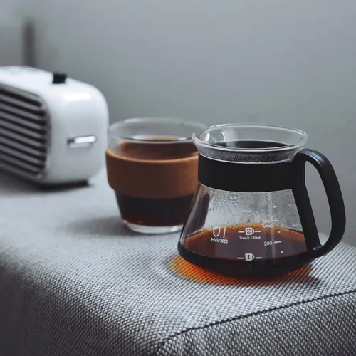 Miniatura 4 de Hario V60 Glass Range - Servidor de café, 12.2 fl oz, color negro