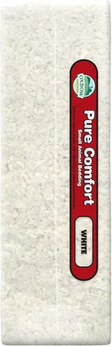 Miniatura 8 de Oxbow Pure Comfort Lecho, Conejo, Hámster y Cobaya, Suministros de Conejito para Caja de Arena, Seguro para Mascotas, Bajo Polvo, Papel Blanco