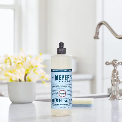 Miniatura 148 de Mrs. Meyer’s Clean Day - Detergente líquido para platos, aroma a lavanda, botella de 16 oz