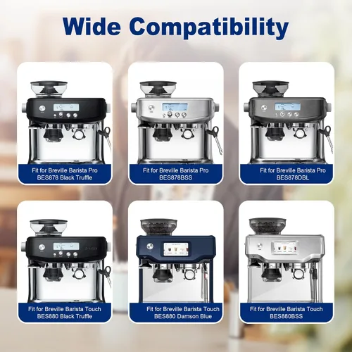 Miniatura 2 de Filtro de agua reemplazable para máquina de espresso Breville Barista Touch BES880, Barista Pro BES878, Oracle Touch BES990, Oracle BES980, Dual