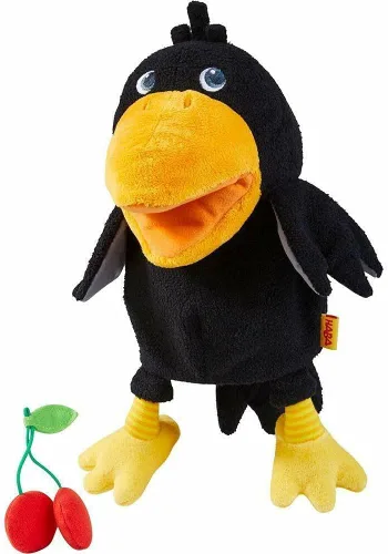 Miniatura 8 de HABA Marioneta de mano – Eat it Up Croco juguete interactivo para espectáculos de marionetas con bolsa de vientre para contar historias, actividades