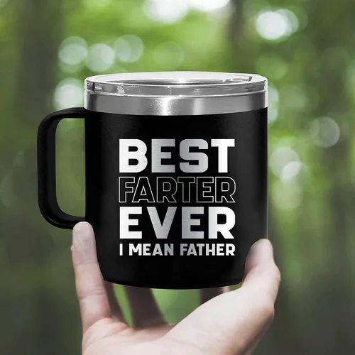 Miniatura 5 de Mejor Padre que Flatea, Quiero Decir Padre, Taza del Día del Padre - Mejor Taza de Papá del Mundo - Taza de Chistes de Papá Taza de Papá Papá Tazas