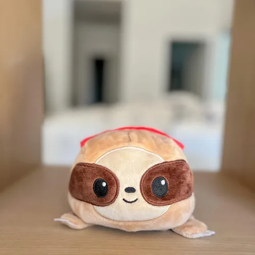 Miniatura 5 de TeeTurtle - El peluche reversible original de perezoso - Super Dad - Bonitos animales de peluche sensoriales que muestran tu estado de ánimo Super