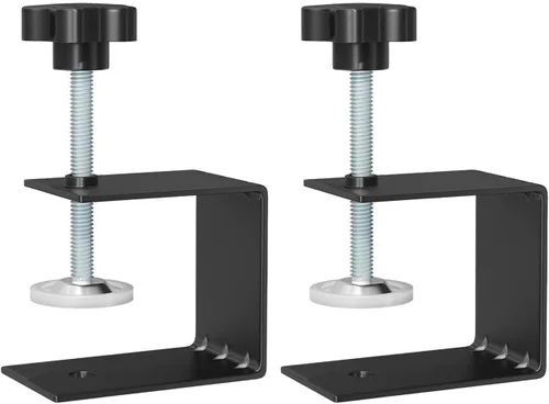 Miniatura 8 de 2 abrazaderas de montaje frontal para cajones portátiles, herramienta de instalación de gabinete de 0.079 in, abrazaderas de carpintería, clips