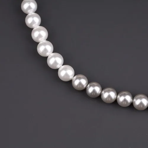 Miniatura 4 de GAVU Collar de perlas de concha para hombre, Piedra