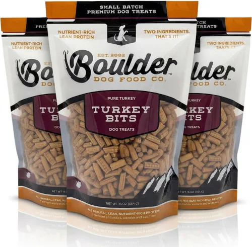 Miniatura 11 de Boulder Dog Food Company All Natural Bits - Golosinas para perros (paquete de 3), golosinas para perros hechas solo en Estados Unidos