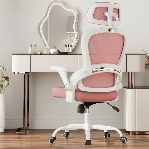 Miniatura 13 de TRALT Silla de oficina – Silla de oficina ergonómica con soporte para el respaldo, silla de computadora, sillas de escritorio de oficina en casa