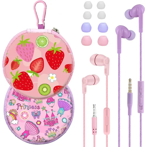Miniatura 9 de 2 paquetes de auriculares para niños (azulvioleta)