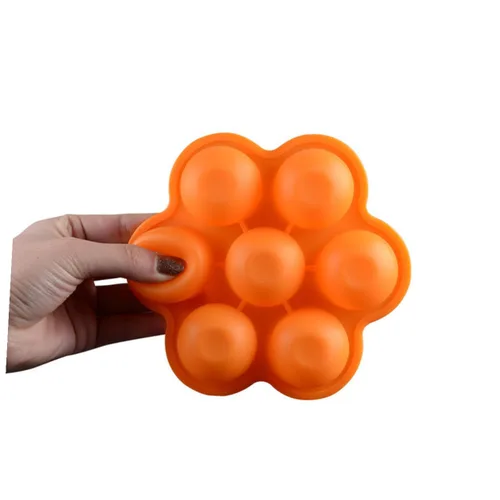 Miniatura 2 de Recipiente de silicona para alimentos sólidos complementarios de grado alimenticio, capacidad de silicona flexible y caja de conservación con tapa