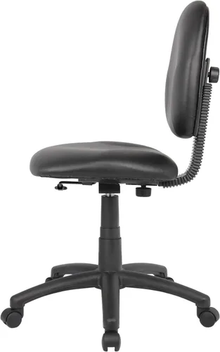 Miniatura 8 de Boss Office Products Silla de trabajo Dimond sin brazos en negro