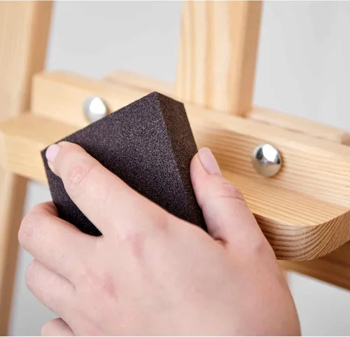 Miniatura 7 de HARFINGTON Bloques de esponja de lijado de grano medio, bloque de lijado de espuma de grano 180-240 para pulir la cocina, paneles de yeso de madera