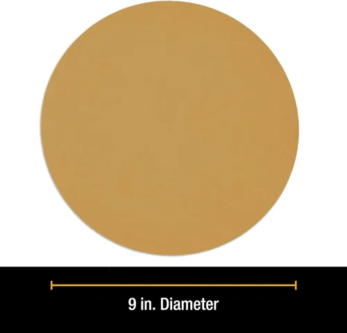 Miniatura 2 de Dura-Gold Discos de lijado de paneles de yeso de 9 pulgadas de alta calidad, grano 180 (caja de 10), discos de papel de lija de alto rendimiento