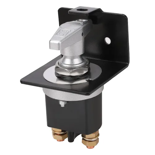 Miniatura 7 de FEITON Interruptor de Desconexión de Batería de 200A 12V Interruptor de Corte de Batería de Servicio Pesado con Soporte de Montaje de Poste Lateral
