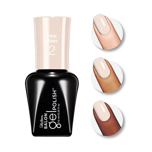 Miniatura 3 de Sally Hansen Salon Pro Gel - Esmalte de uñas en gel laca, Sheer Ecstasy, 0.24 onzas líquidas