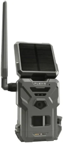 Miniatura 4 de SPYPOINT FLEX-S - Cámara solar de rastreo celular para exteriores, panel solar integrado, no necesita WiFi, cámara de caza y juego con visión