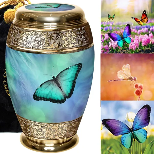 Miniatura 12 de Urnas de Cremación Conmemorativas para Cenizas Humanas Adultas Femeninas - Urnas Personalizadas y Decorativas para Mujeres - Urnas Bellamente Hechas